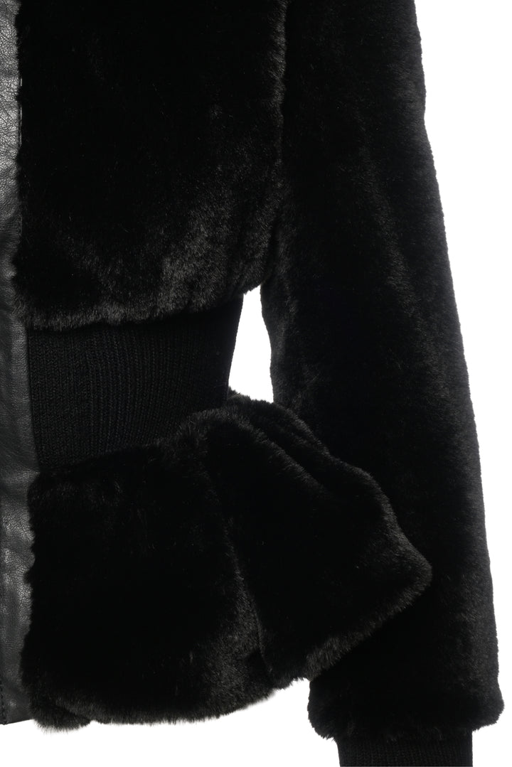 Rebecca Taylor Size S Faux Fur Jacket