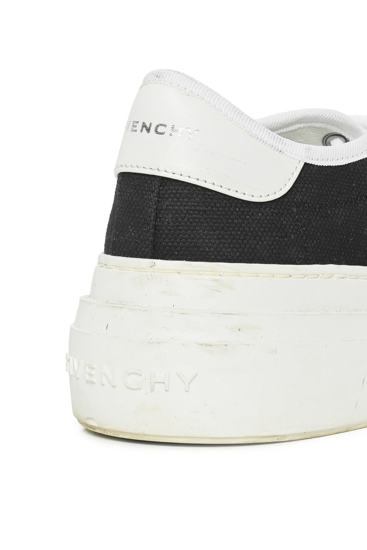 Givenchy Size 36 City Canvas Platform Sneaker