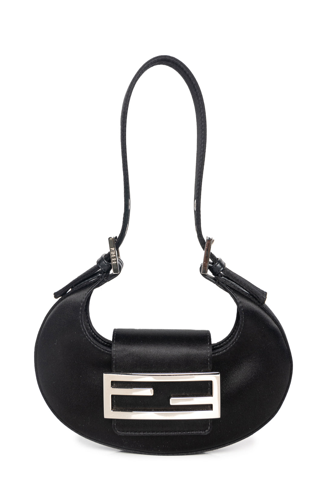 Fendi Mini Cookie Satin Baguette Bag