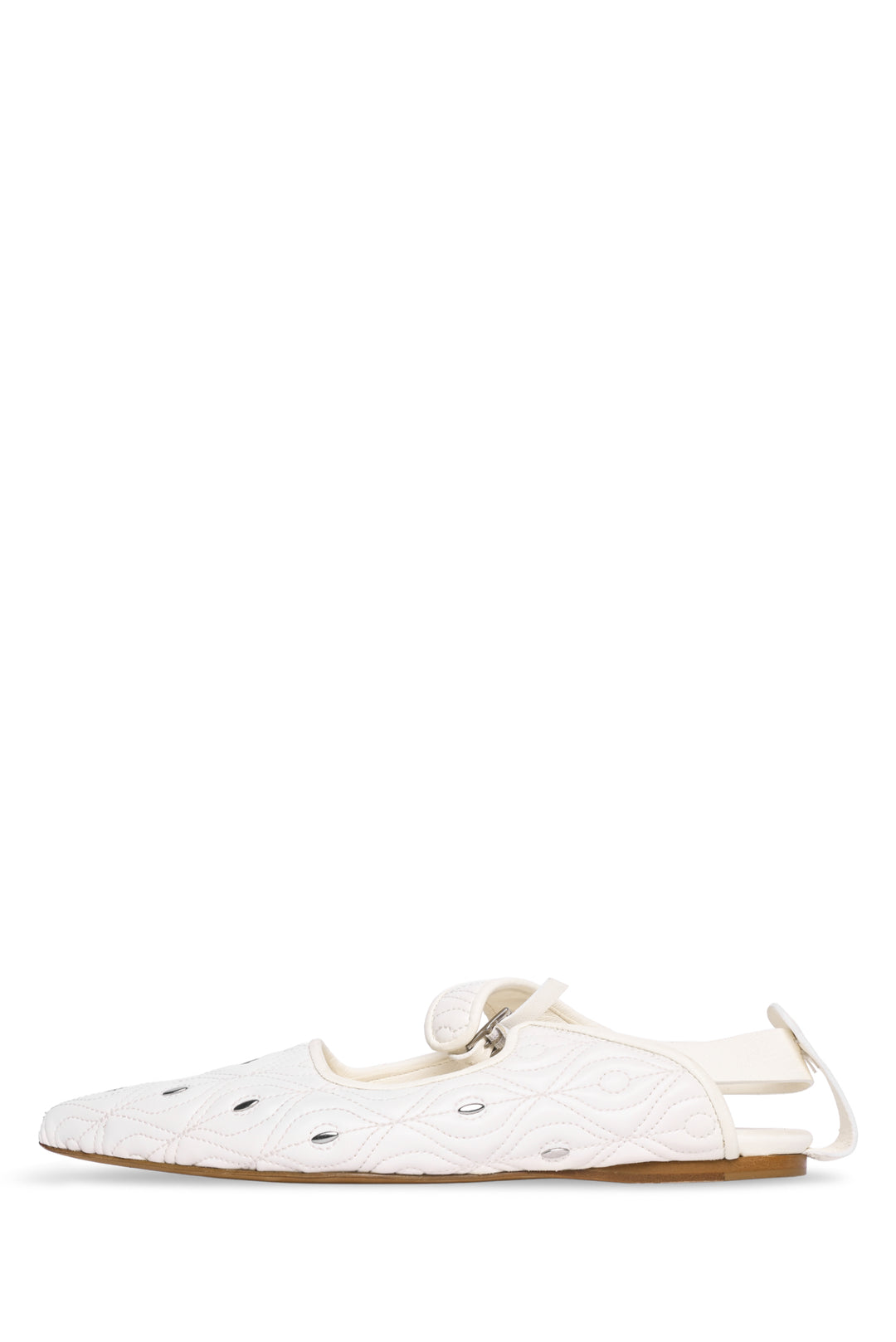 Tibi Size 37.5 Rudolph Studded Flats