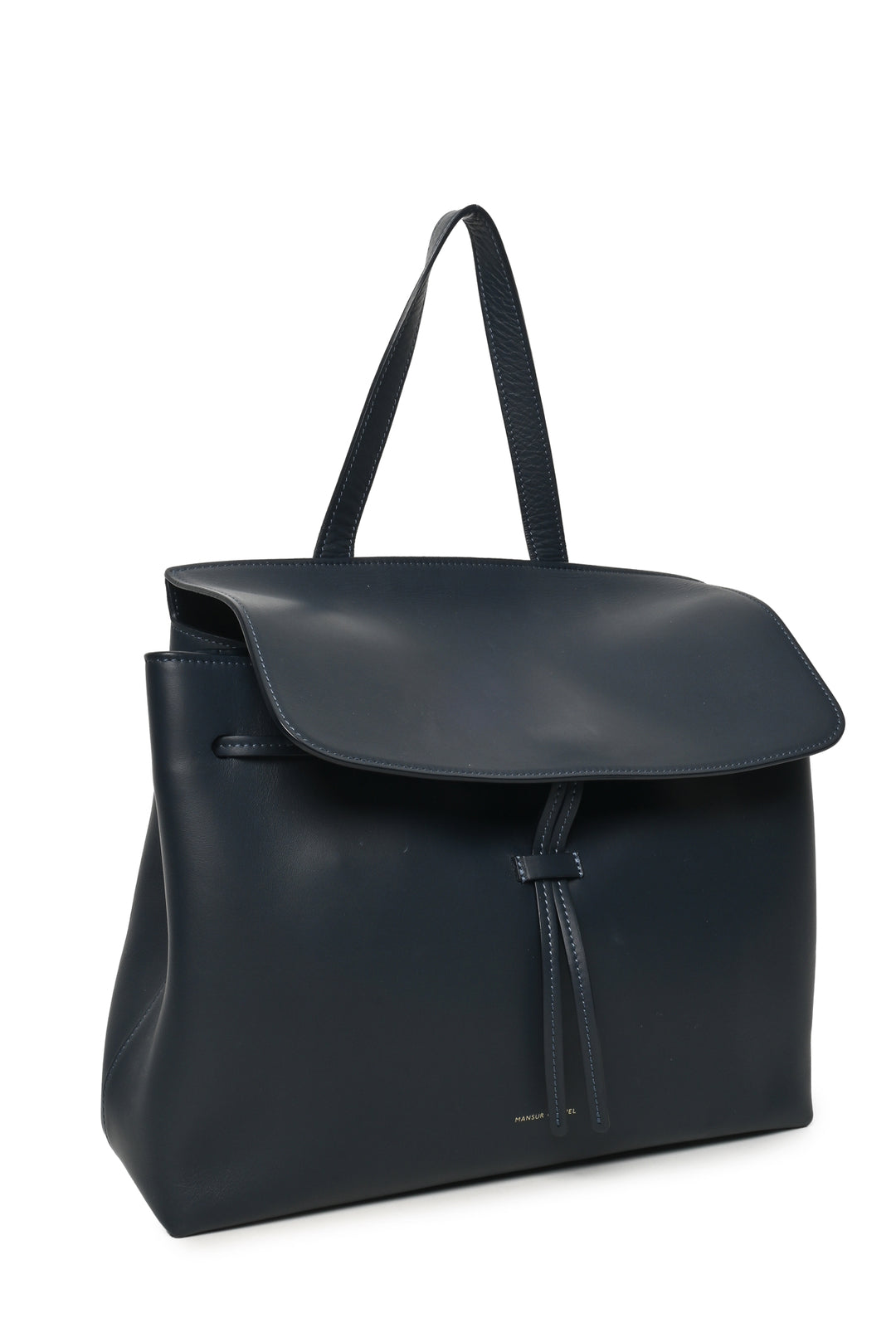 Mansur Gavriel Smooth Calfskin Leather Lady Top Handle Purse