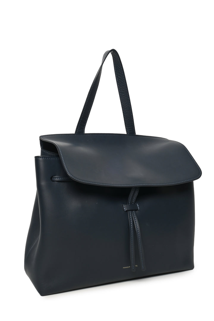 Mansur Gavriel Smooth Calfskin Leather Lady Top Handle Purse