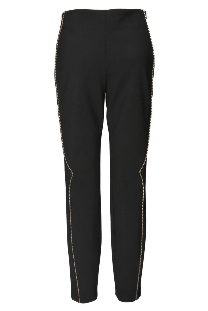 Area Size 4 Crystal Embellished Wool Pants