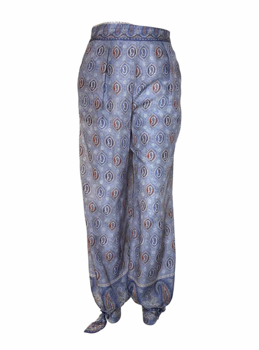 Zimmermann Size 6 Vitaly Tied Track Silk Pants