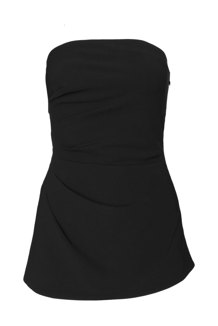 Proenza Schouler Size 2 Strapless Gathered Crepe Tops