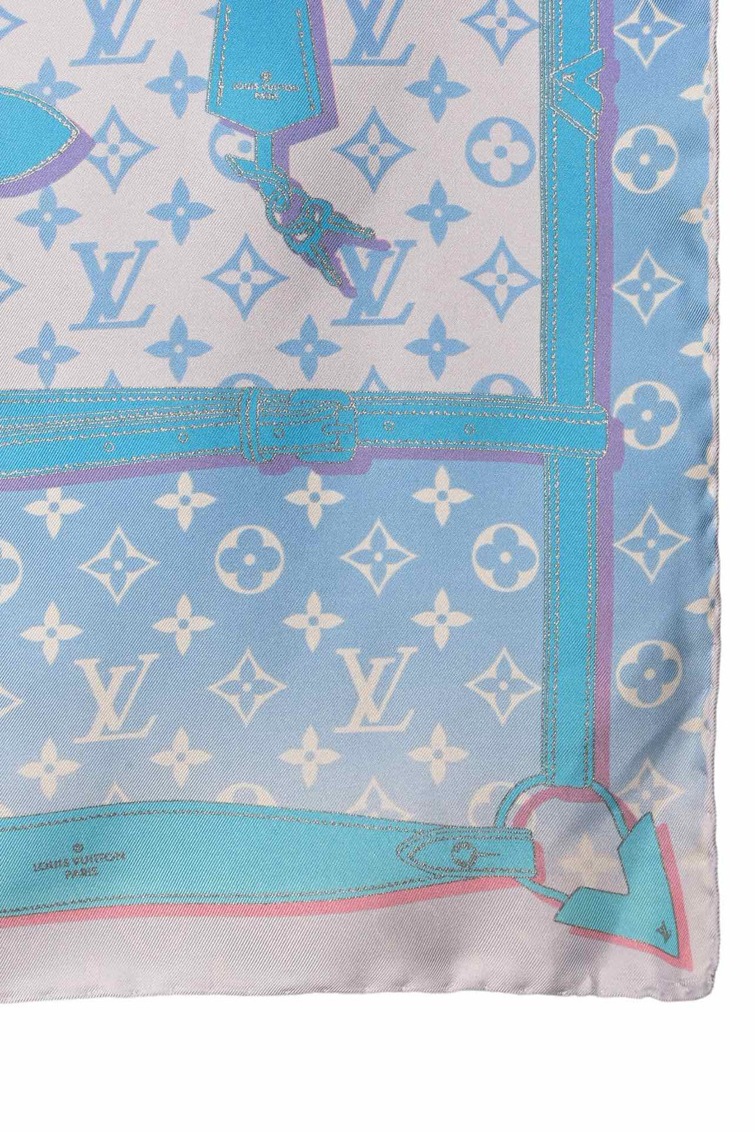 Louis Vuitton Monogram Confidential Square Scarf