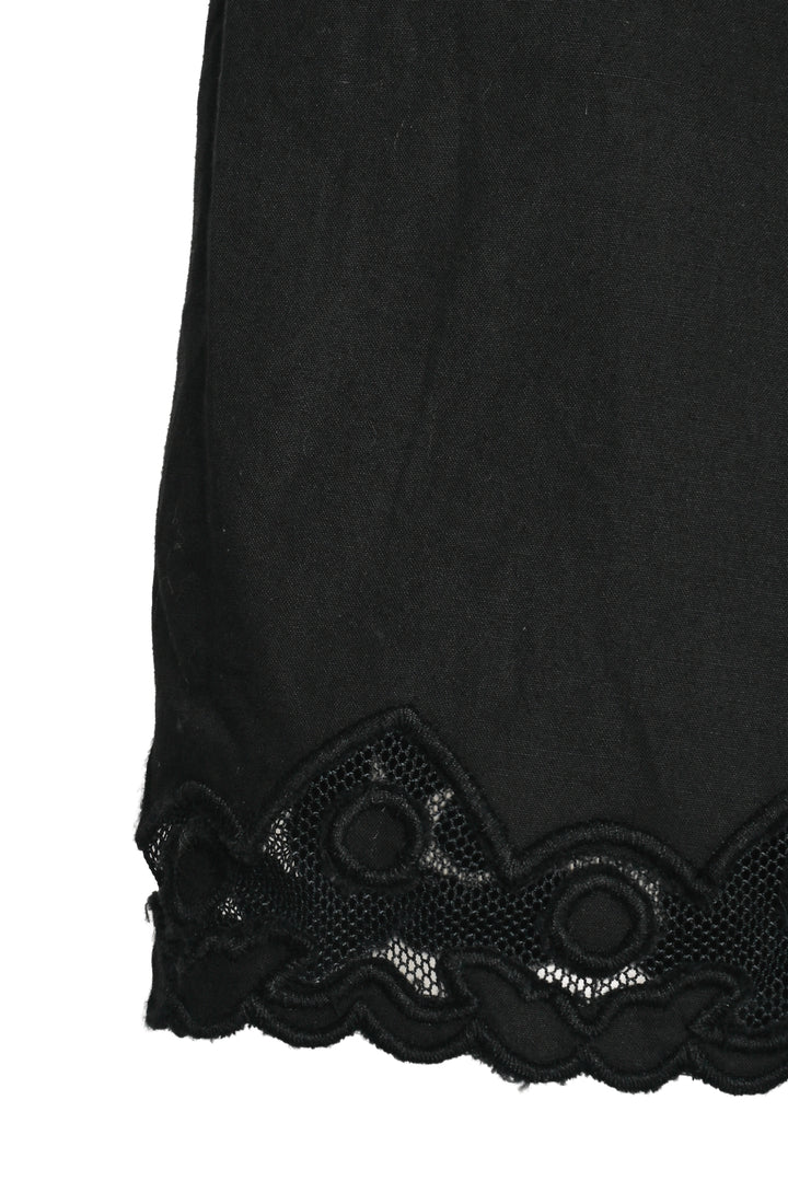 Ulla Johnson Size 6 Elowen Embroidered Cotton Shorts