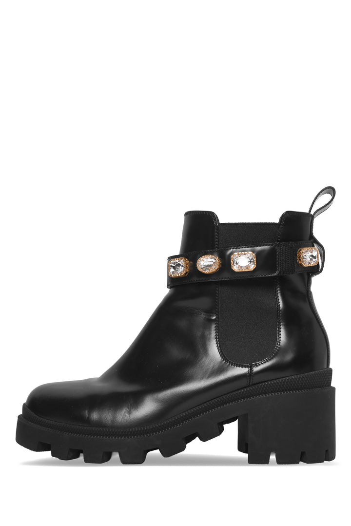 Gucci Trip Jewle Size 39.5 Ankle Boots
