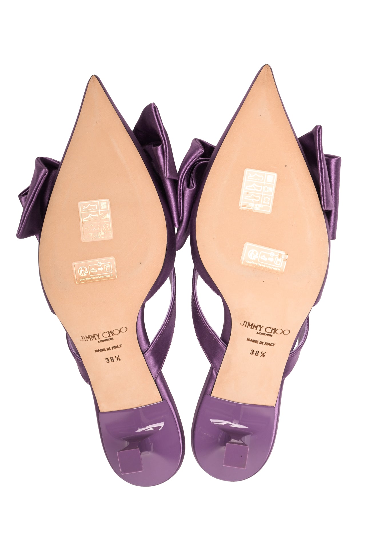 Jimmy Choo Size 38.5 Flaca Mule Pumps - Luxury Used Designer