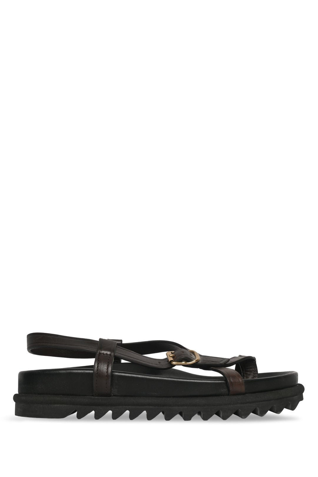 Dries Van Noten Size 40 Leather Strappy Buckle Sandals