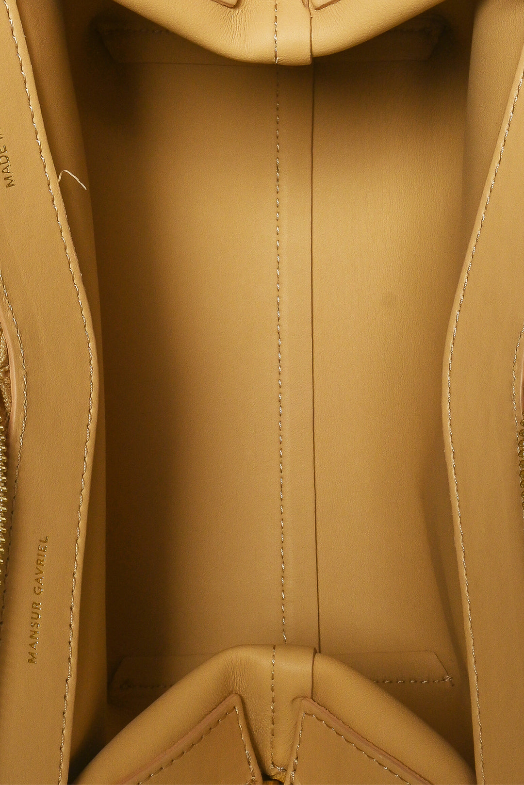 Mansur Gavriel Mini M Frame Leather Crossbody Bag