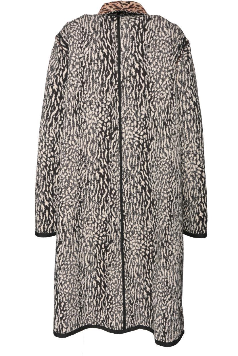 Raquel Allegra Size 1 Reversible Cotton Coat