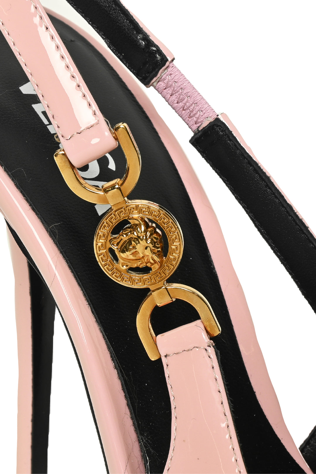 Versace Size 37.5 Medusa '95 Slingback Pumps