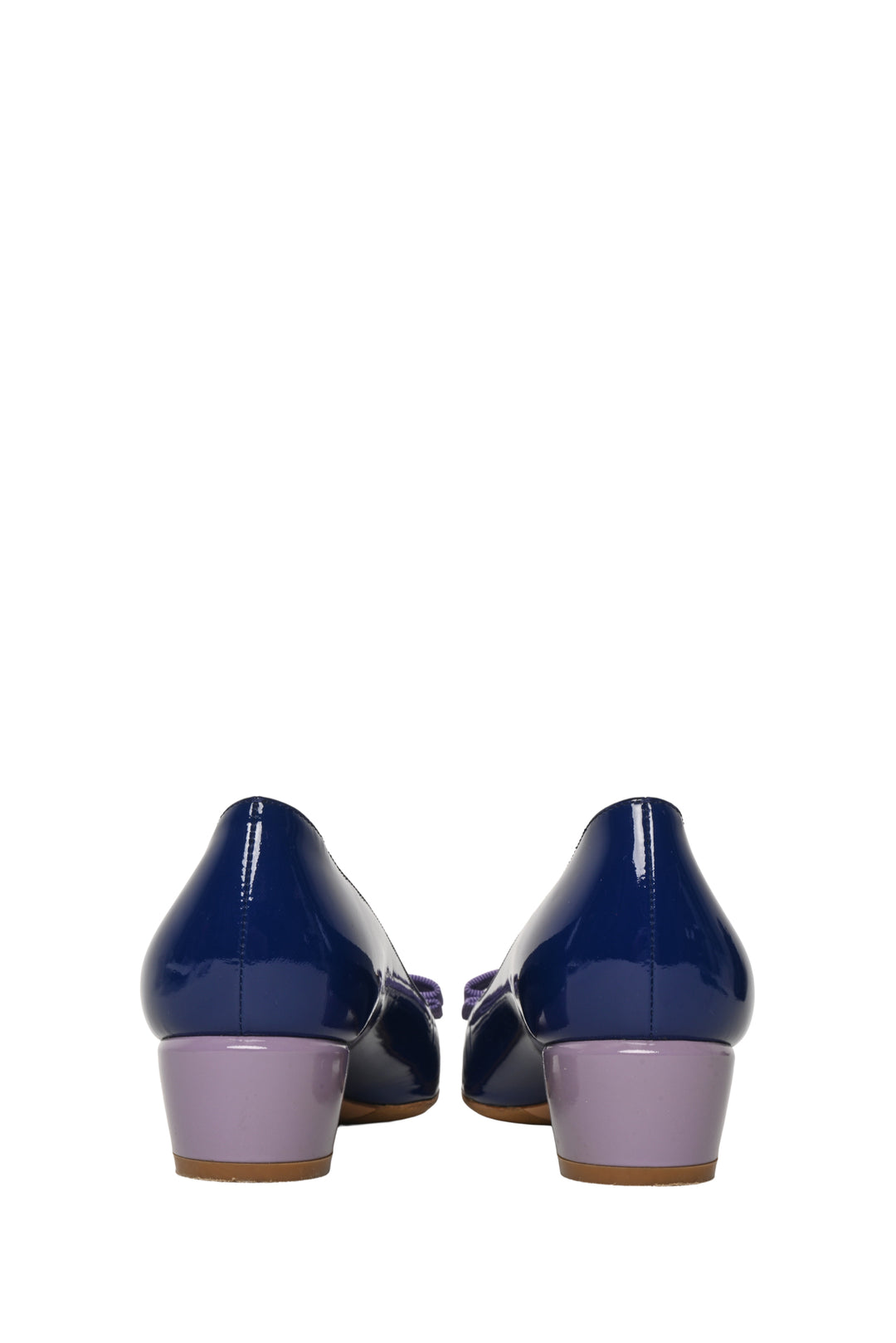 Salvatore Ferragamo Size 8.5 Vara Patent Pumps