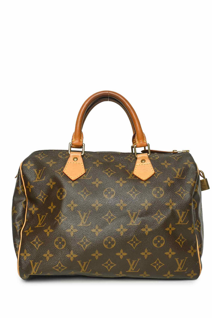 Louis Vuitton 2007 Monogram Speedy 30 Tote