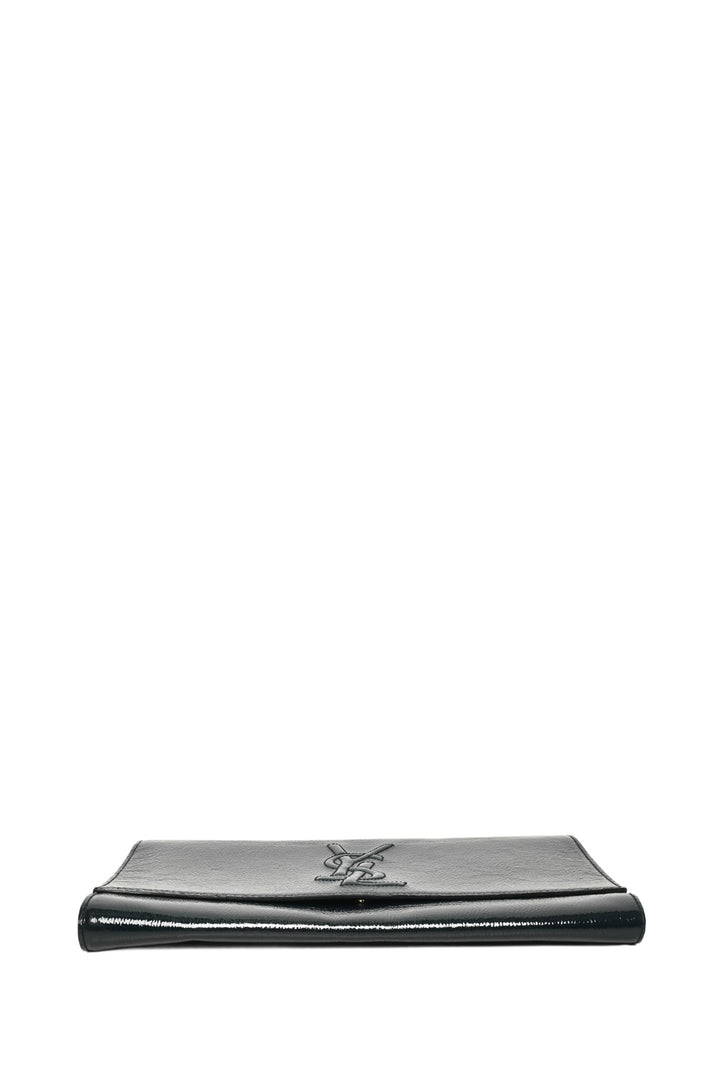 Saint Laurent Patent Leather Belle De Jour Clutch