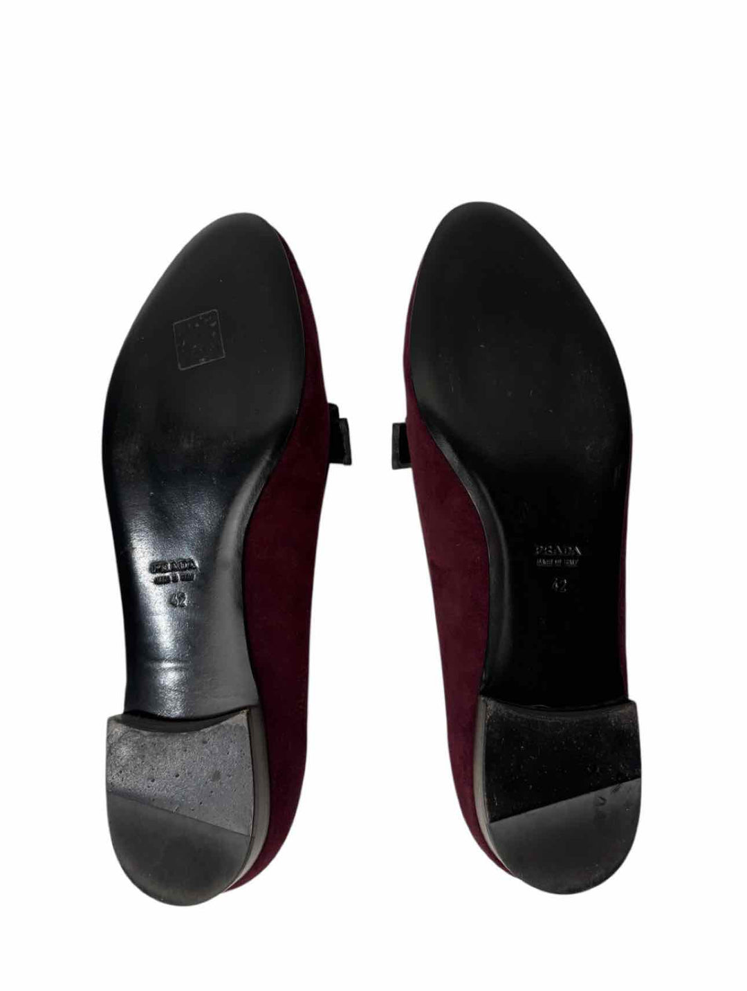 Prada Size 42 Suede Loafers