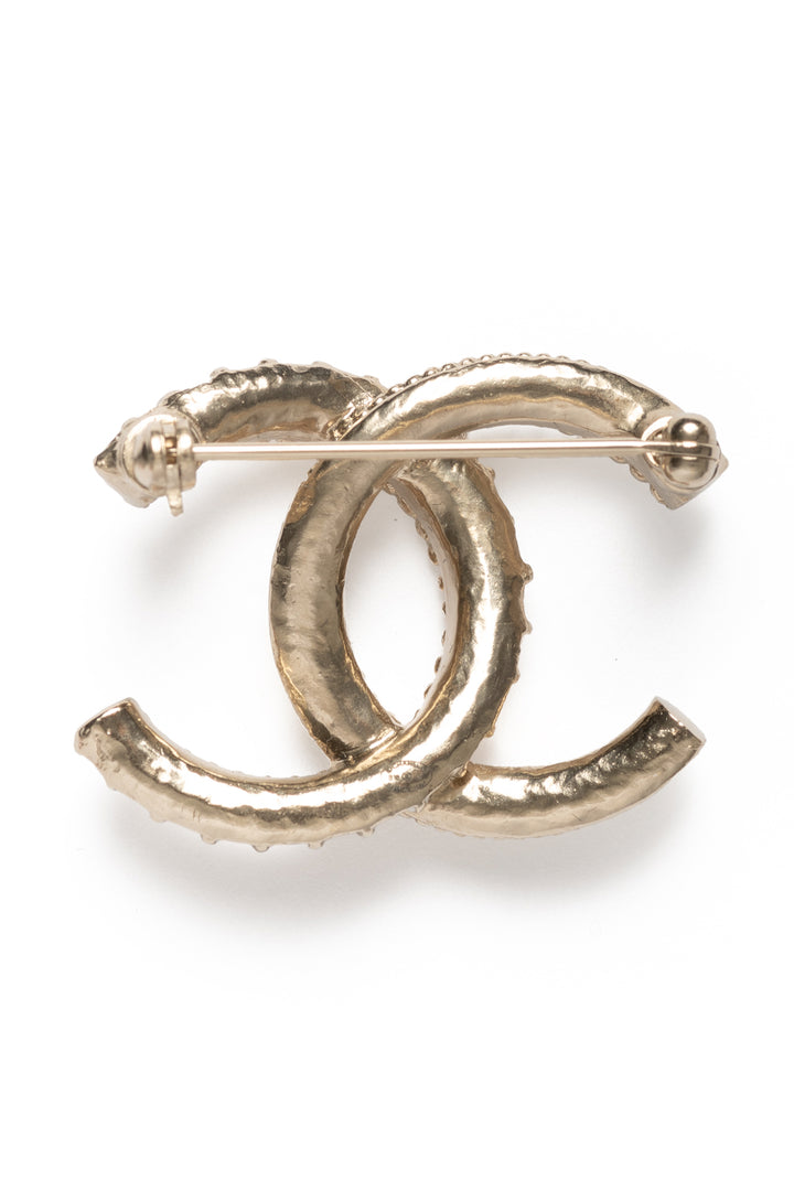 Chanel 2018 Enamel CC Brooch