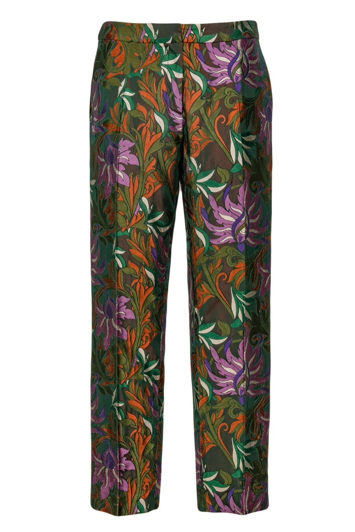 Dries Van Noten Size 38 Printed Tapered Pants