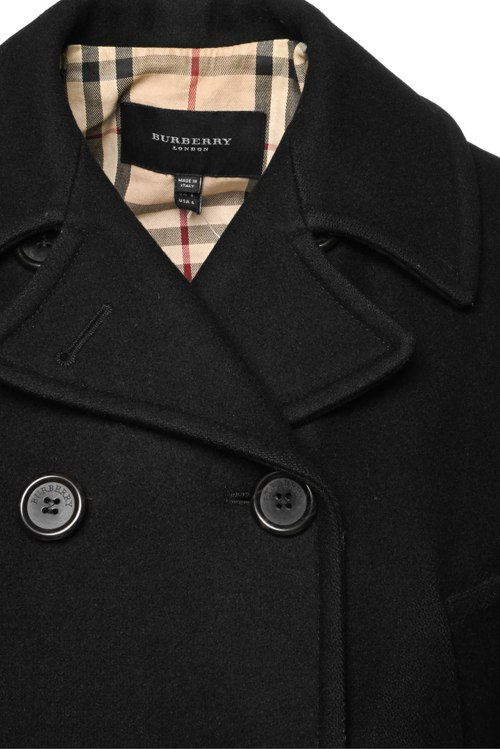 Burberry London Size 6 Double Breasted Jacket