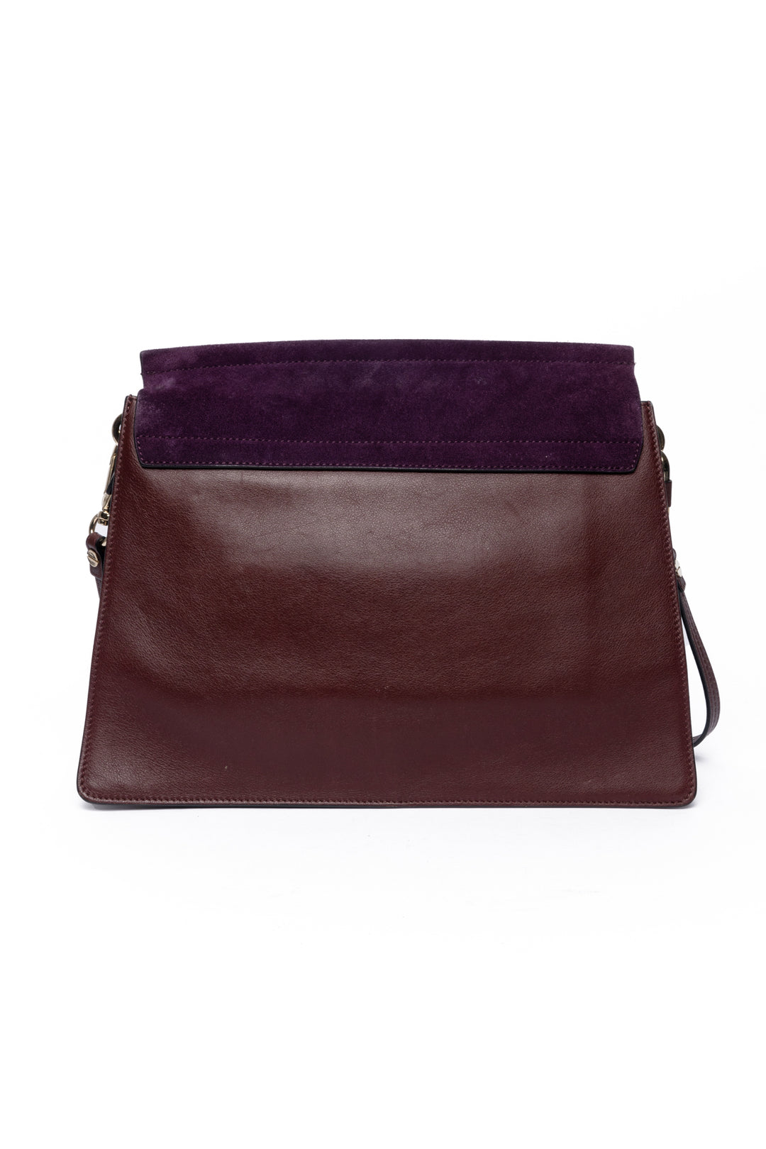 Chloe Suede & Leather Medium Faye Shoulder Bag