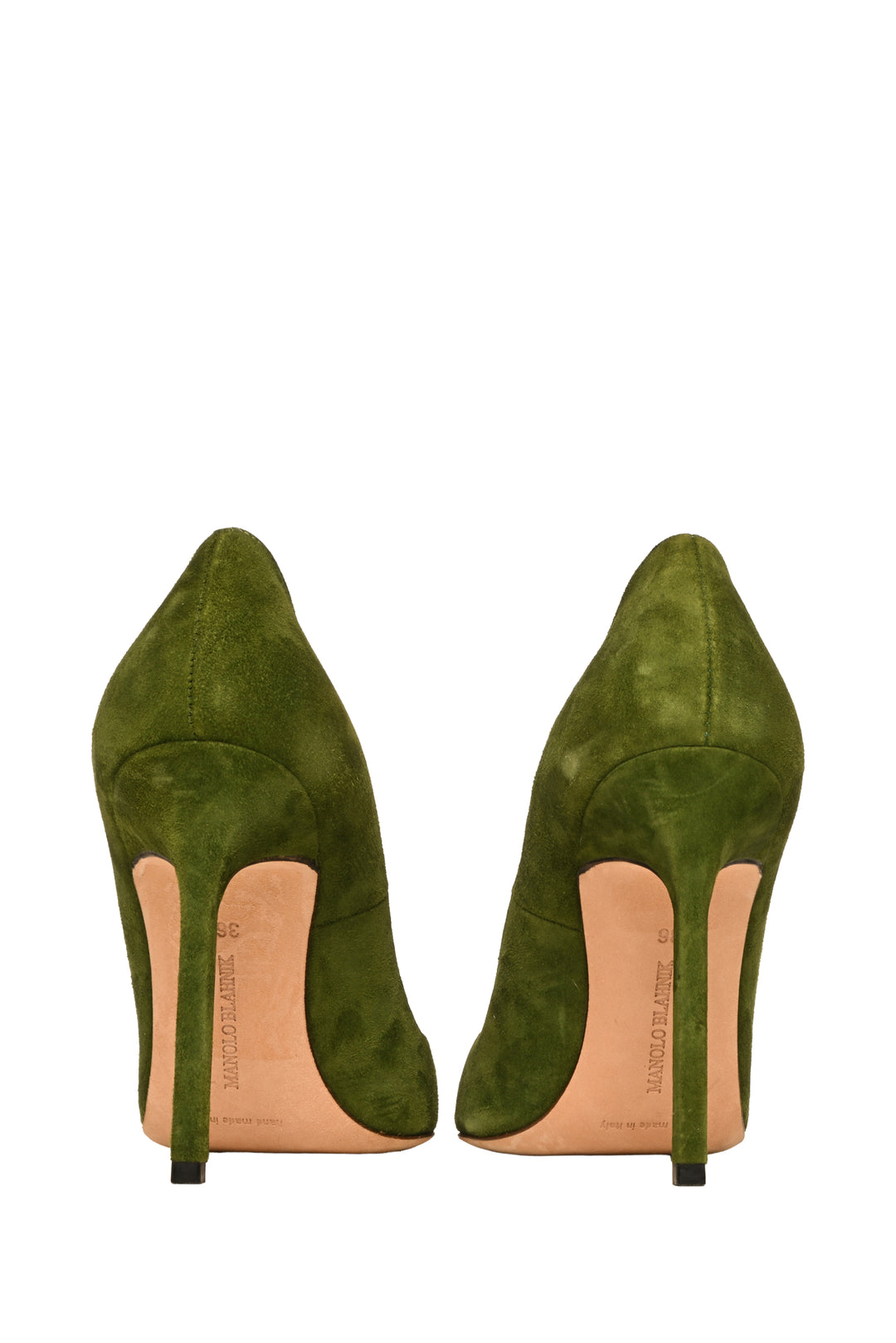 Manolo Blahnik Size 36 BB Suede Pumps
