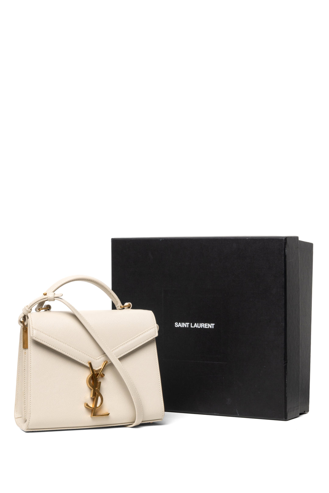 Saint Laurent Cassandre Mini Top Handle Crossbody
