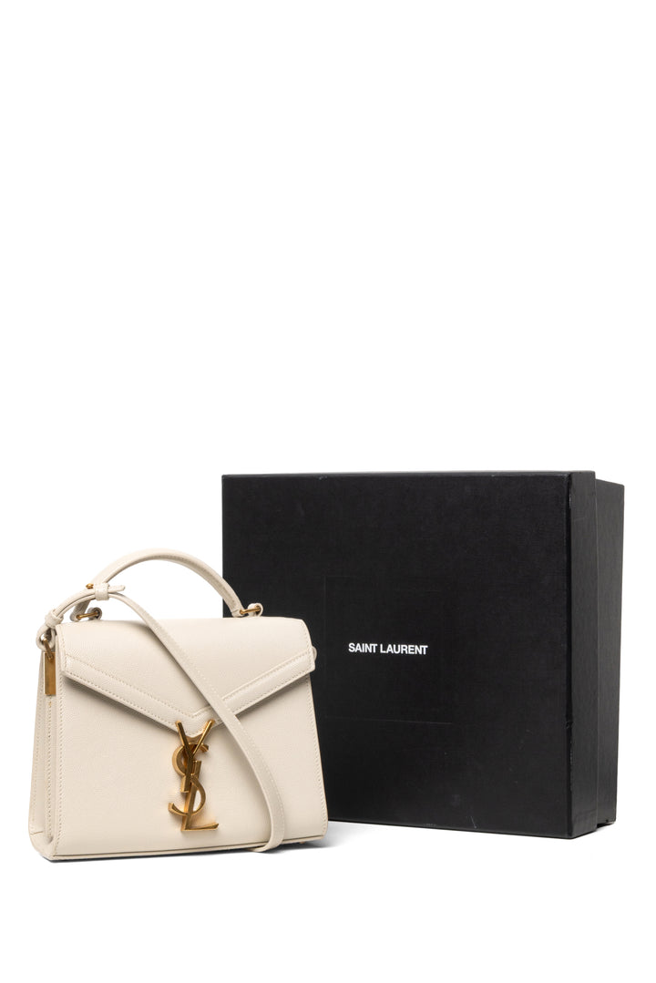 Saint Laurent Cassandre Mini Top Handle Crossbody