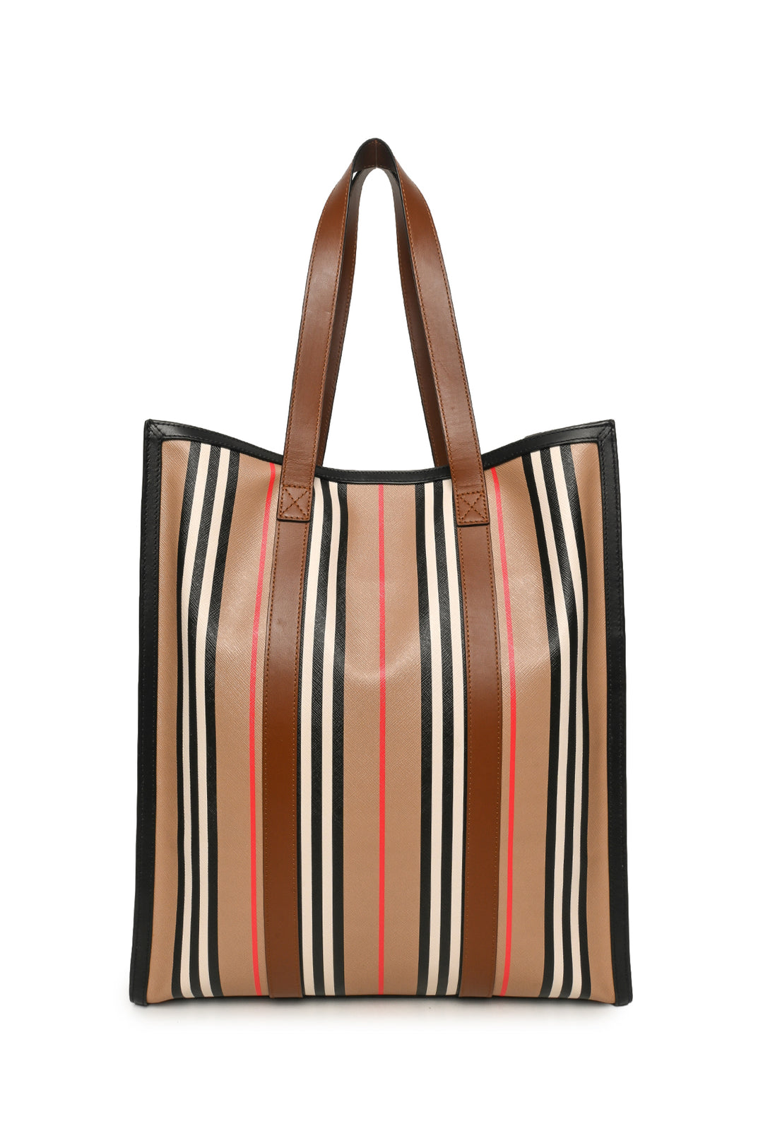 Burberry Icon Stripe Vertical Tote
