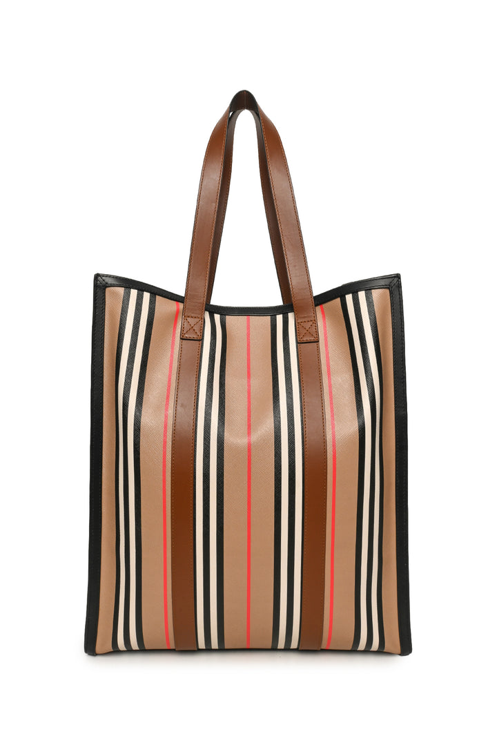 Burberry Icon Stripe Vertical Tote