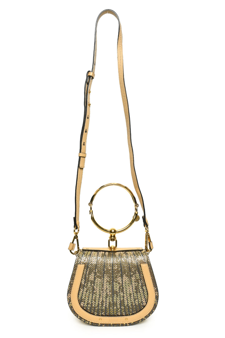 Chloe Small Nile Printed Bracelet Bag