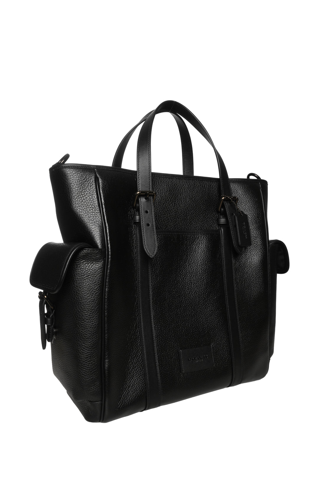 Coach Pebbled Calf Leather Sprint Tote