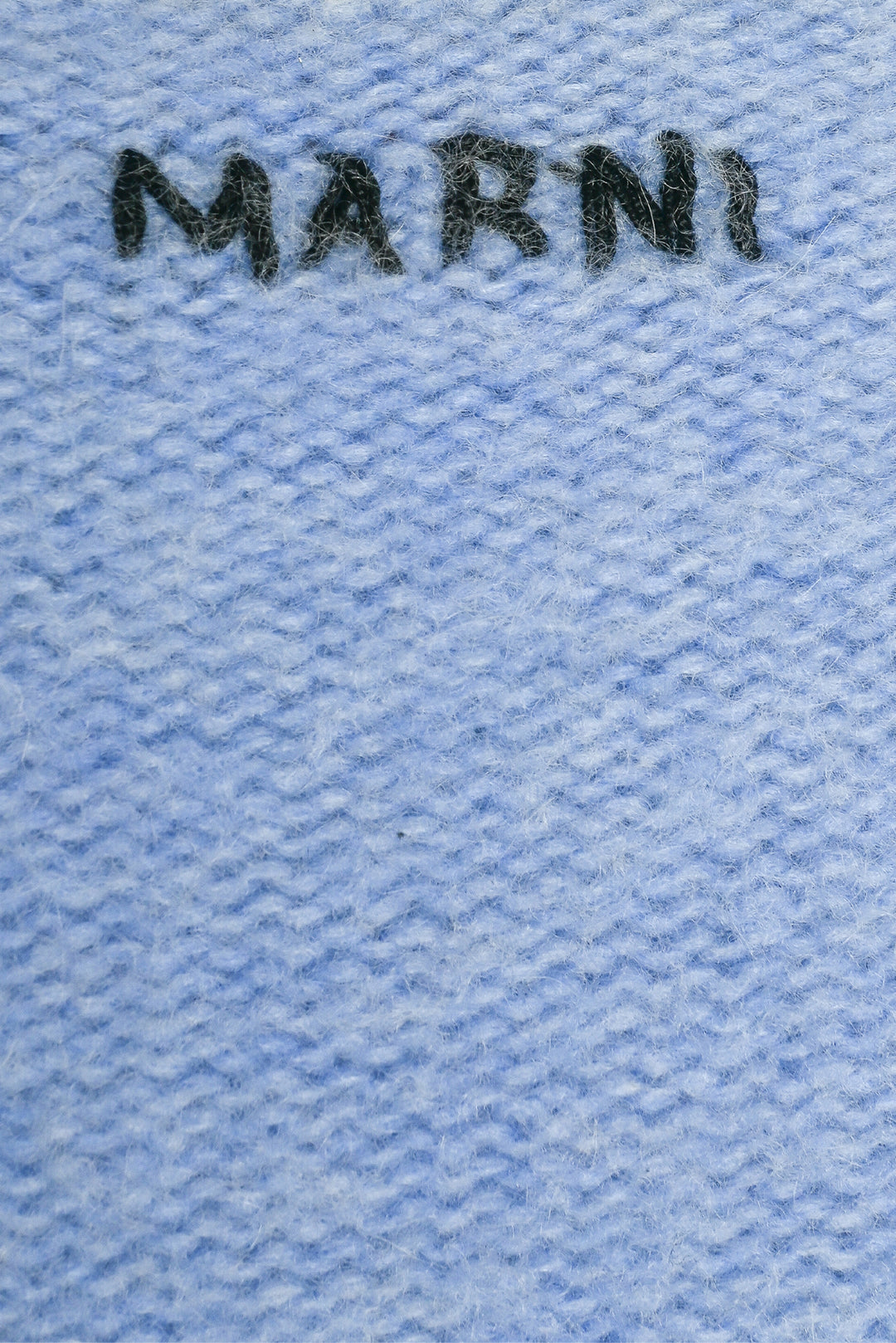 Marni Size 42 Collarless Wool-Blend Cardigan