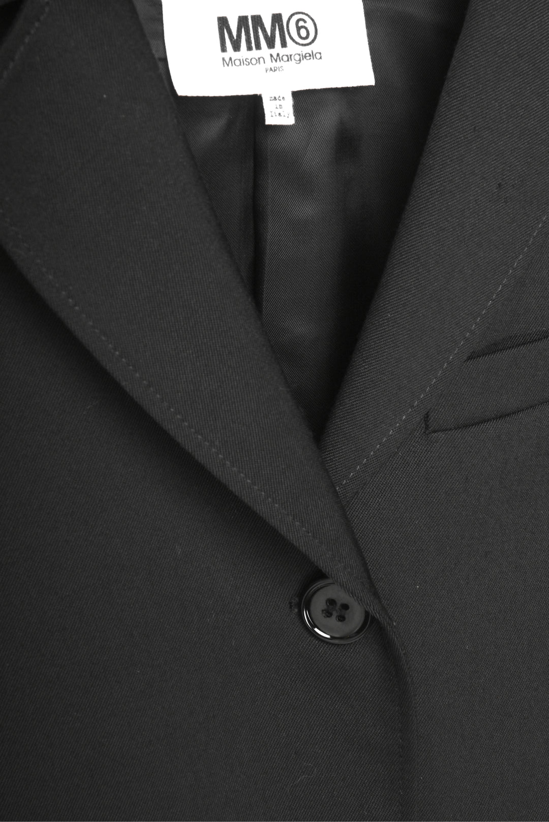 MM6 Size 36 Velvet Collar Fitted Blazer