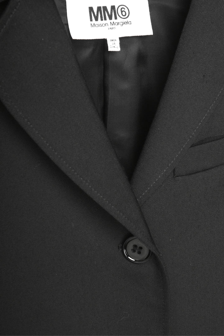 MM6 Size 36 Velvet Collar Fitted Blazer