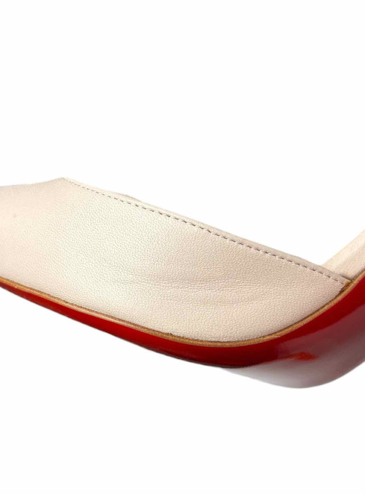 Louboutin Size 38 Leather Pumps
