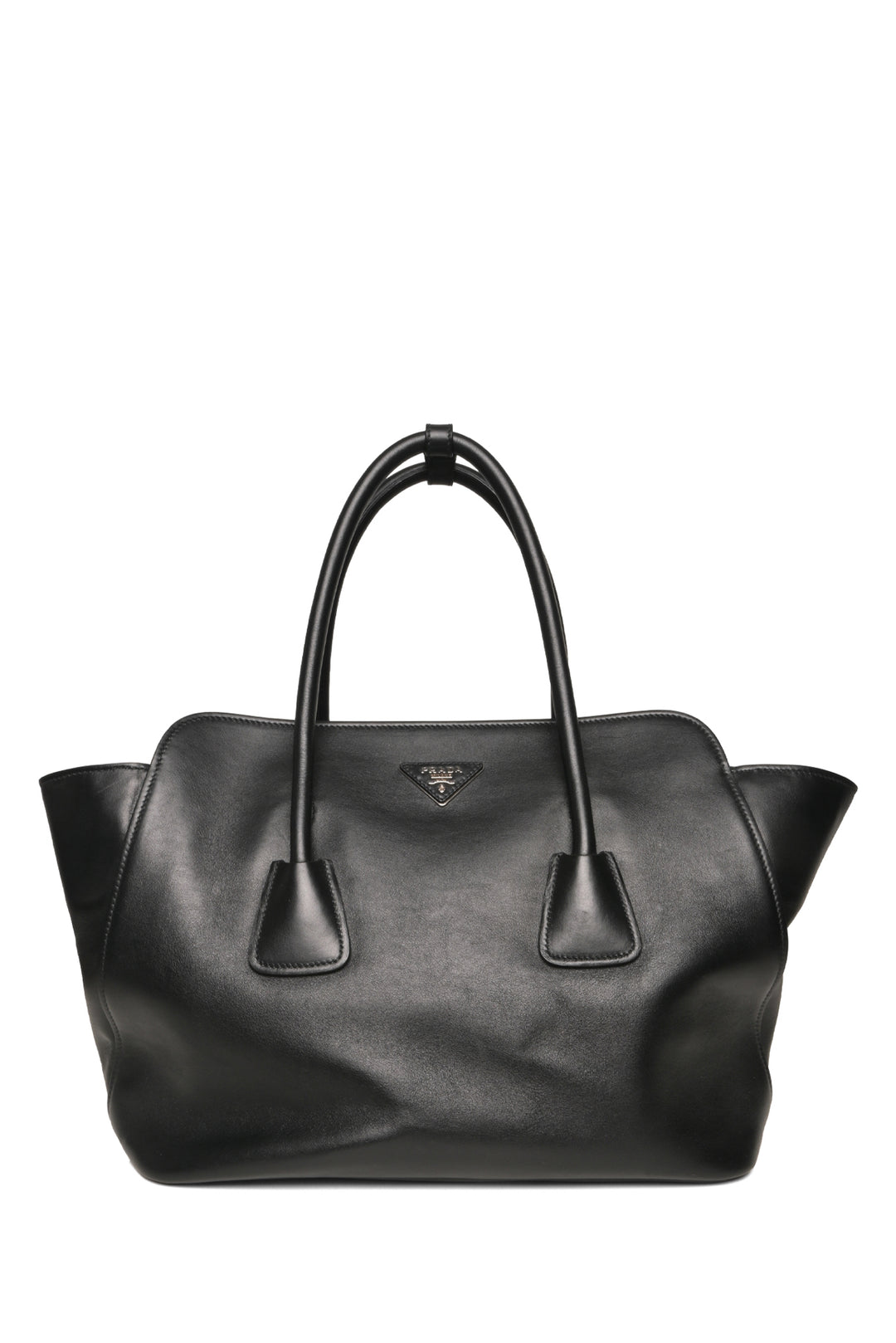 Prada Vitello Inside-Stud Soft East/West Tote
