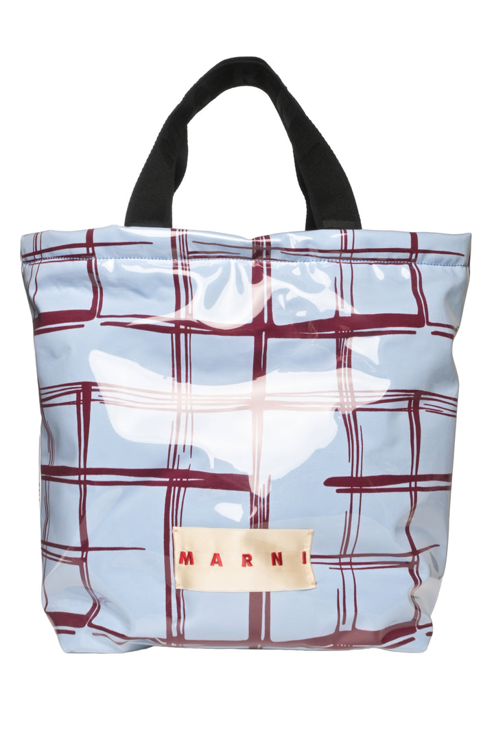 Marni Checkered Padded Tote