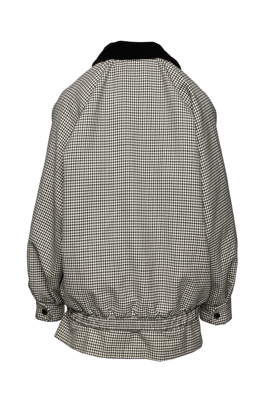 Miu Miu Size XS/S 2022 Houndstooth Check Blouson Jacket & Mini Skirt Set