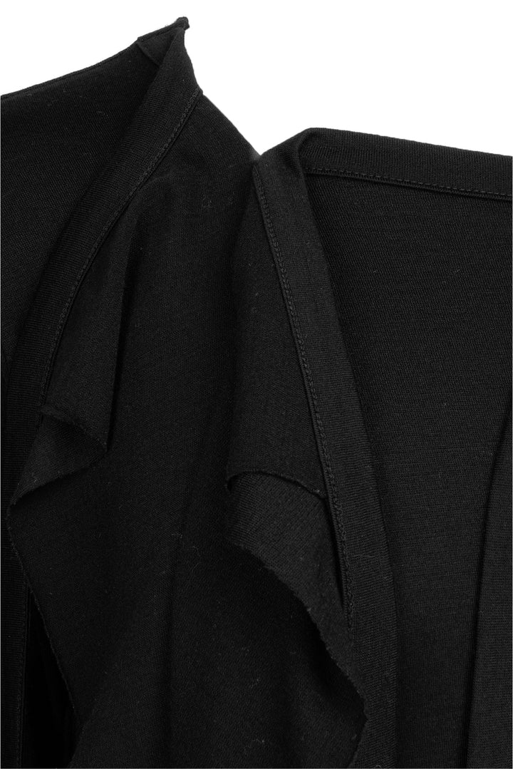 Yohji Yamamoto Size 2 Wool Multi Straps Long Sleeve Tops