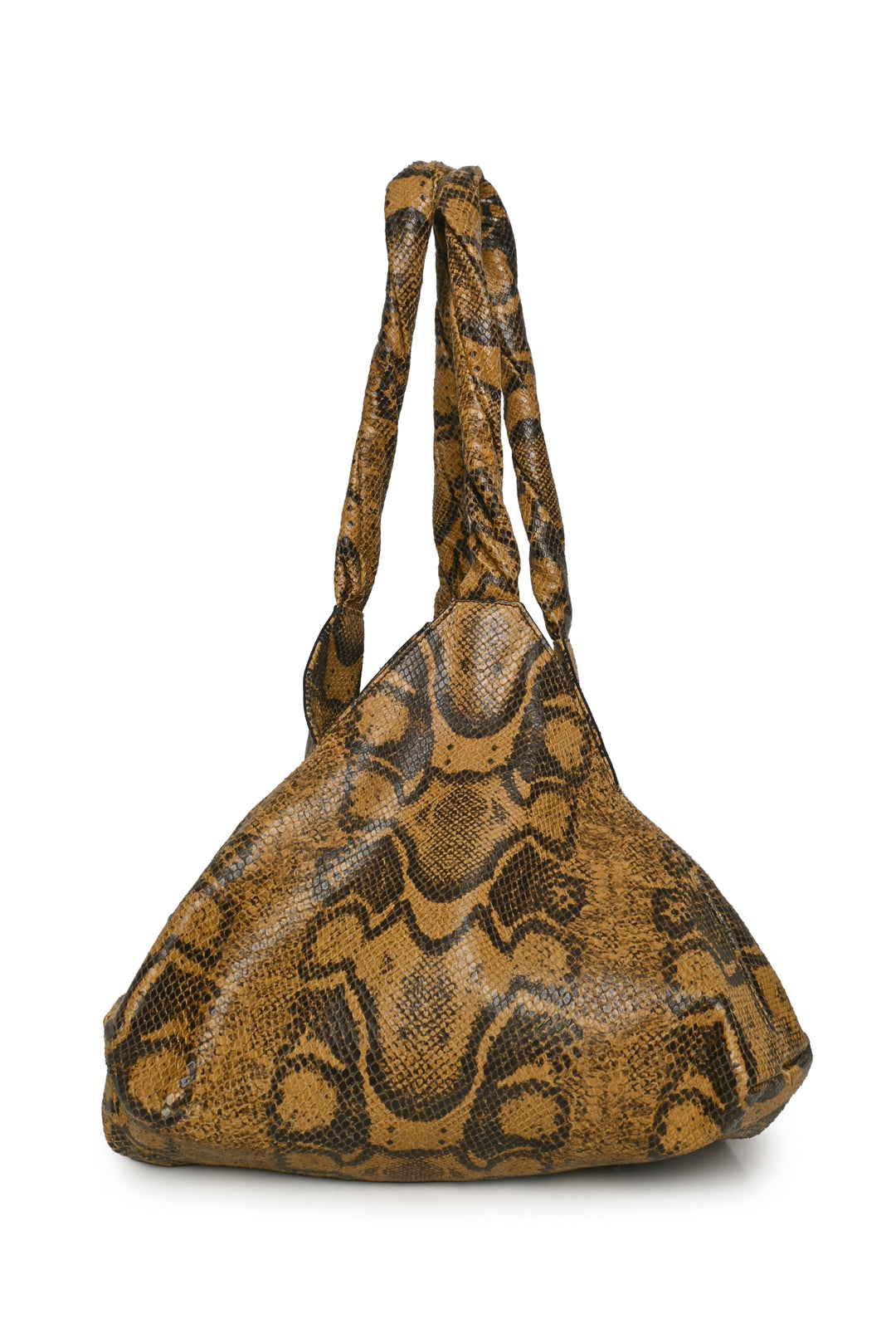 Givenchy 2017 Python Embossed Pyramid Hobo