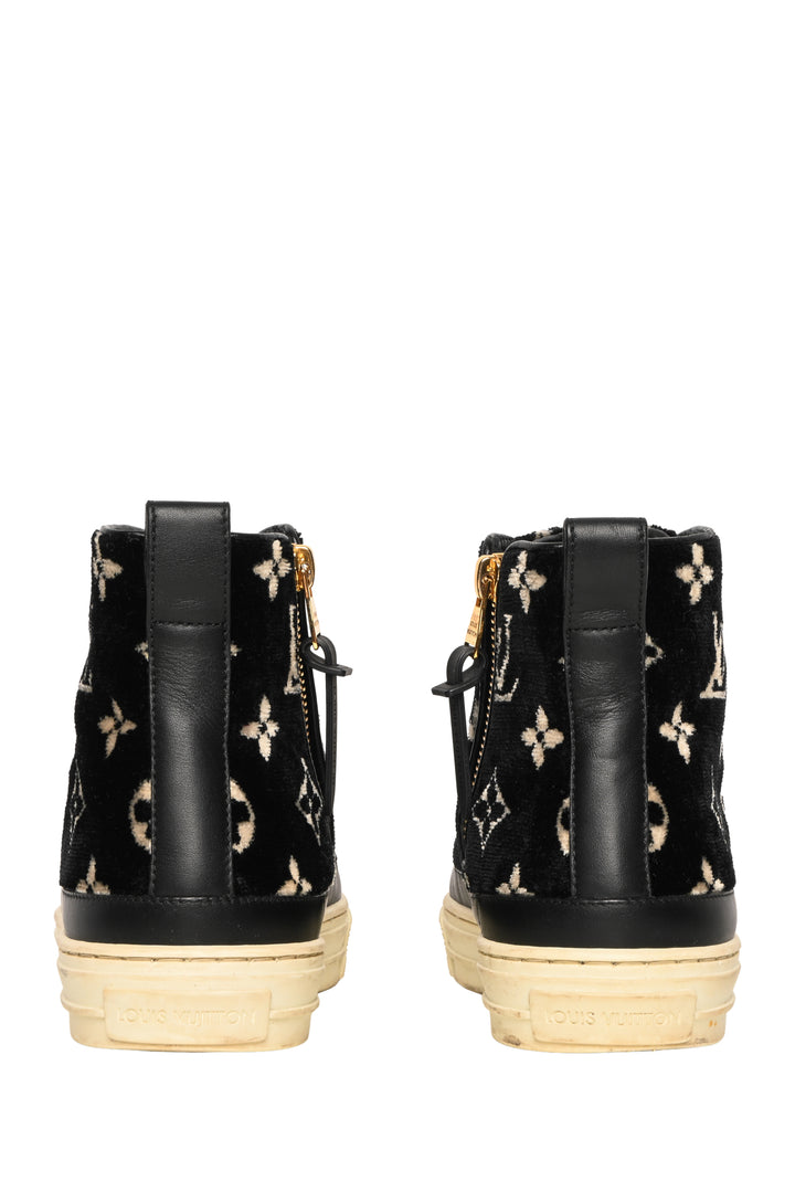 Louis Vuitton Size 36 Velvet Monogram Stellar Sneaker