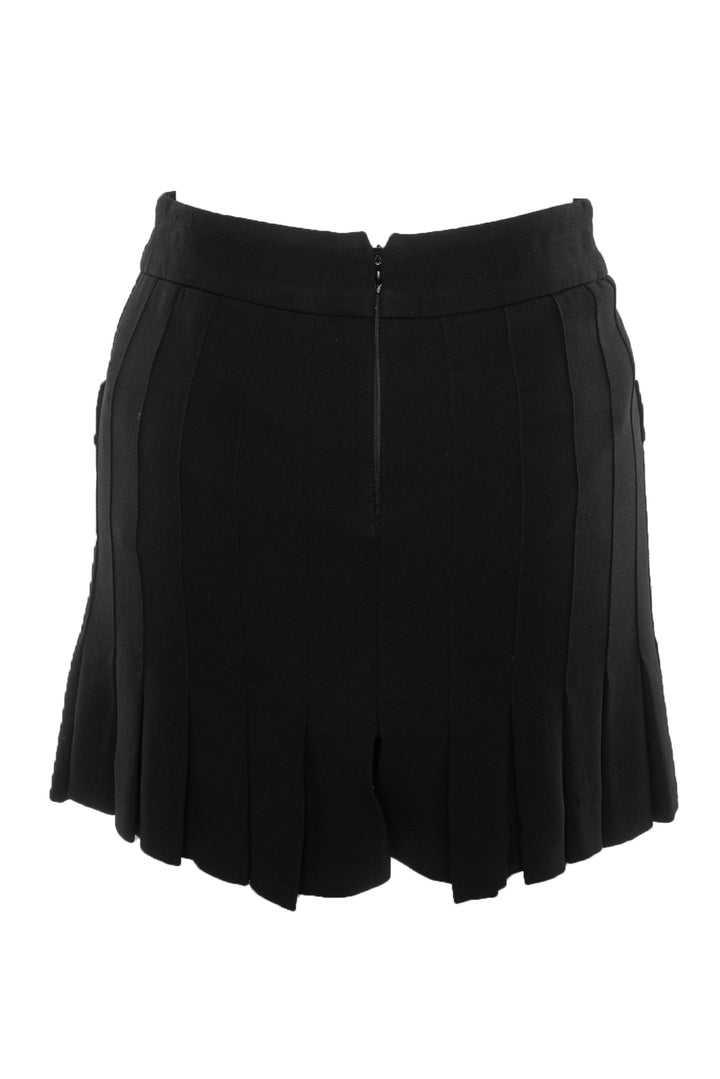 Chanel Size 34 Pleated Mini Skirt