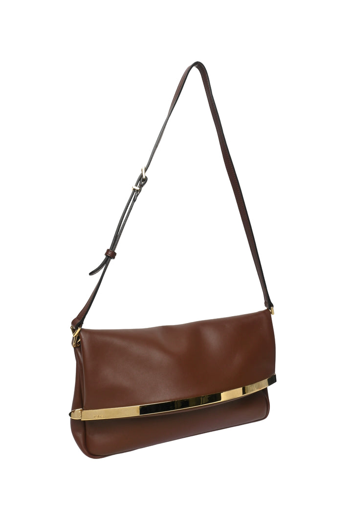 Tod's Magenta Clutch Shoulder Bag
