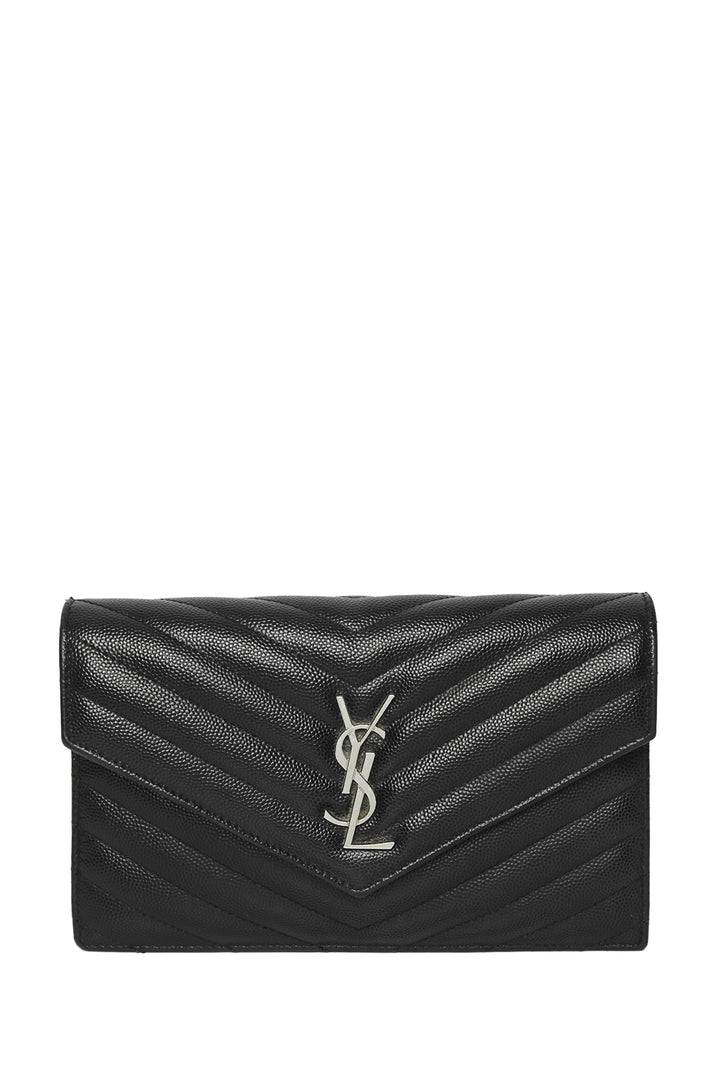 Saint Laurent 2019 Cassandre Envelope Chain Wallet Crossbody