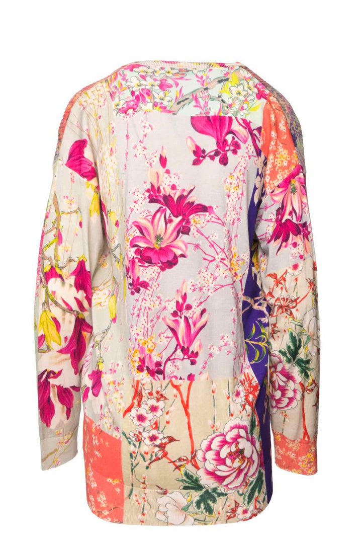 Etro Size 44 Maglione V-neck Sweater