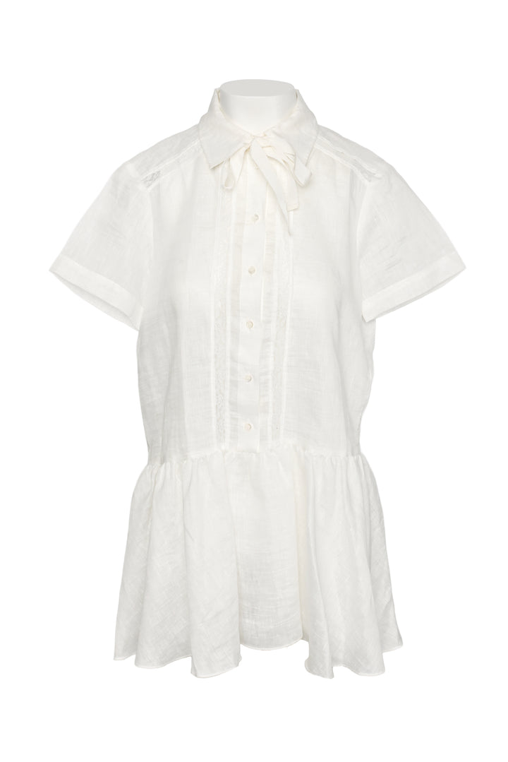 Sandro Size 36 Lace Inset Mini Dress