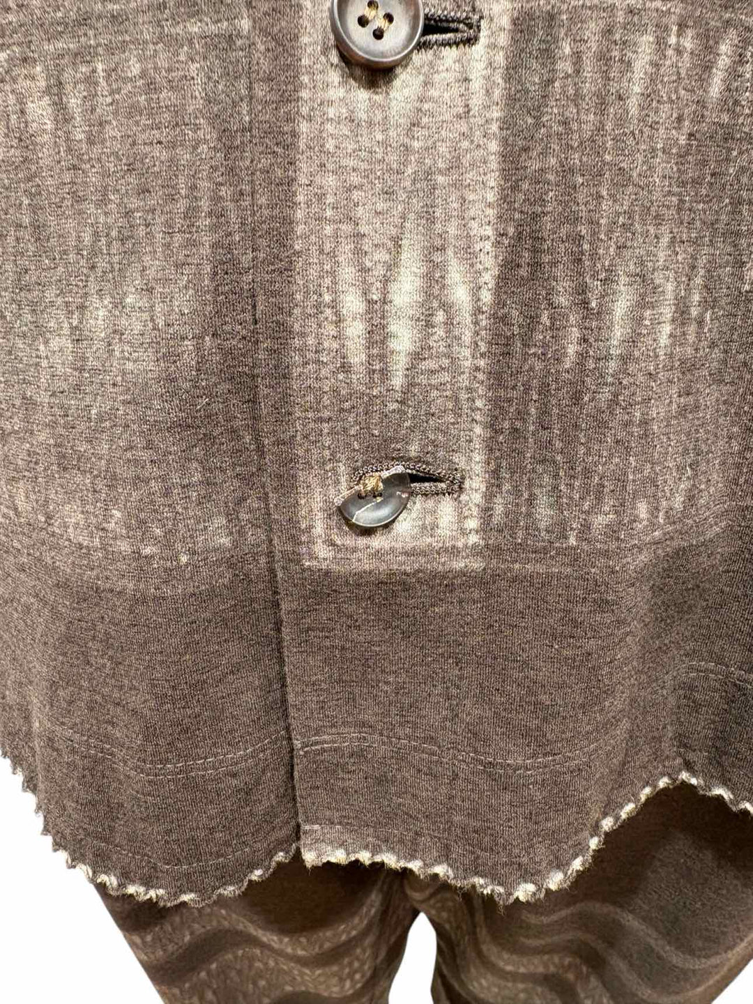 Issey Miyake Heart Haat Printed Wool Blend Size 3 Suit