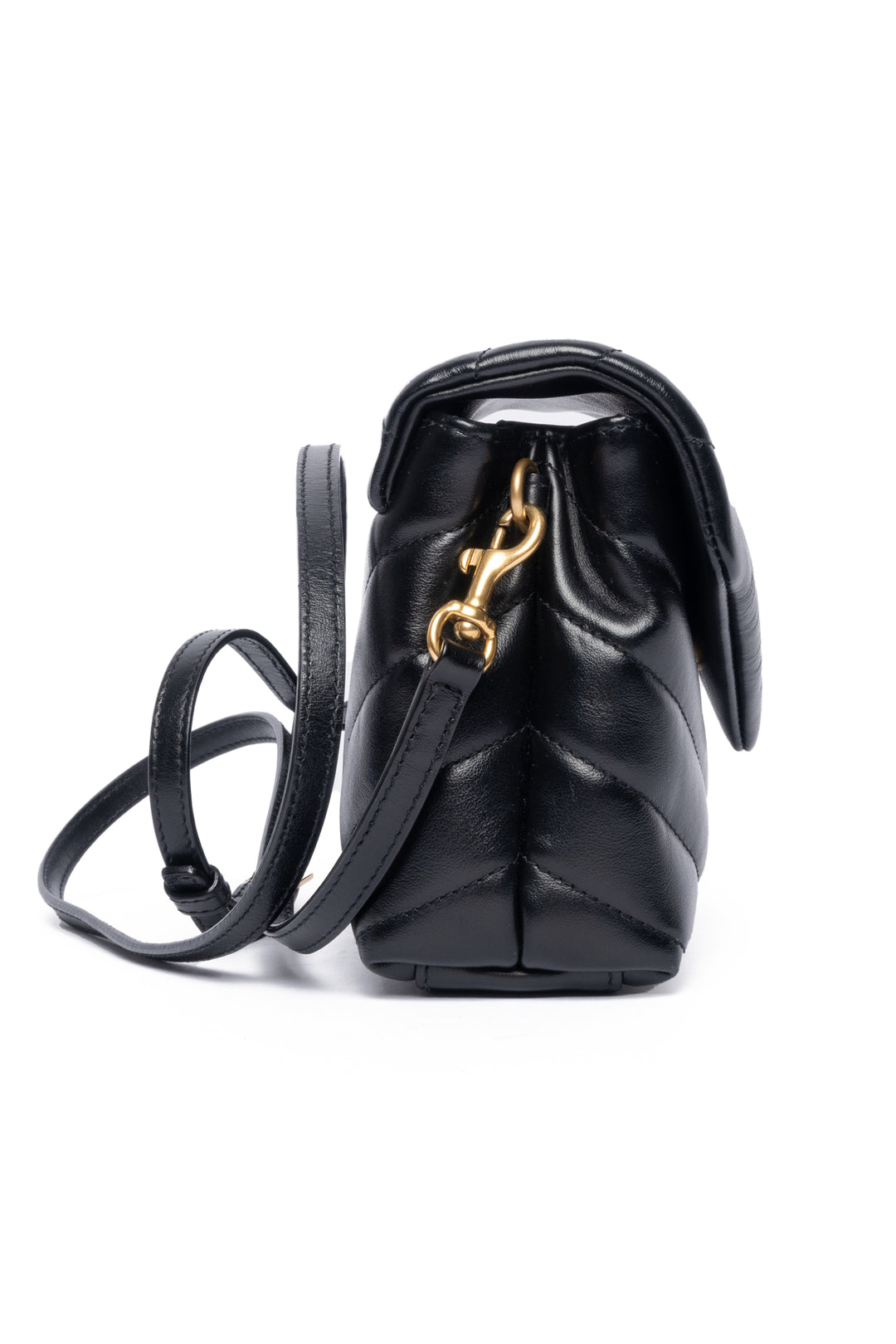 Yves Saint Laurent Matelasse Toy Loulou Shoulder Bag