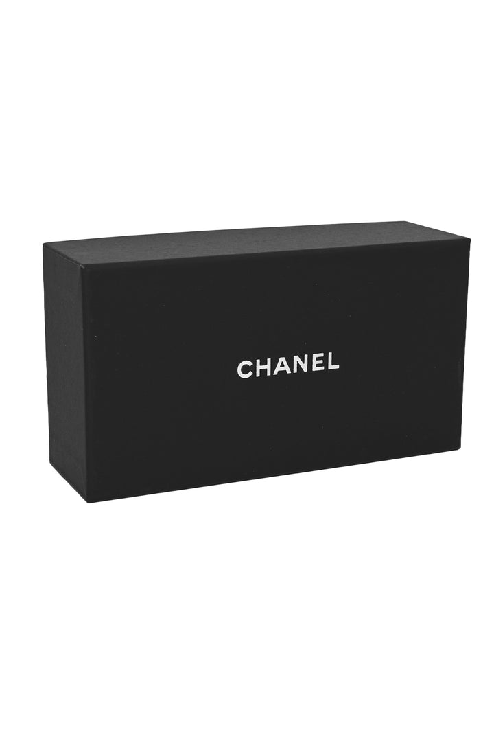 Chanel Embellished Logo Square Sunglasses